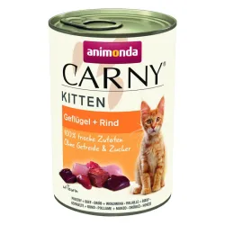ANIMONDA Carny Kitten wołowina z drobiem 400g